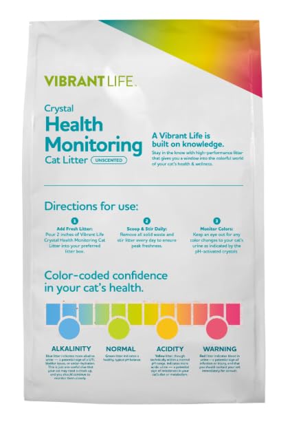Unscented Color-Changing Cat Litter 8 Lb 2 Pack N946