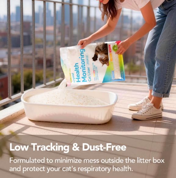 Unscented Color-Changing Cat Litter 8 Lb 2 Pack N946
