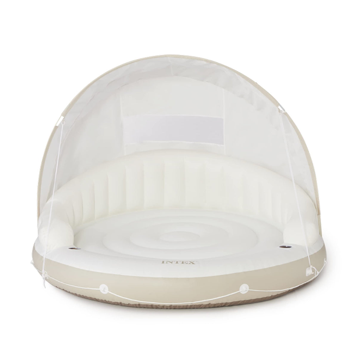 Inflatable Pool Float Lounge with Sunshade G71859
