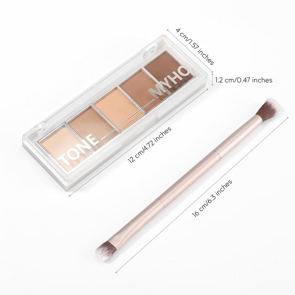 5 Colors Matte Eyeshadow Palette U108194