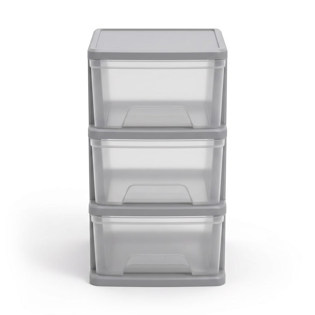 3 Drawer Plastic Storage Cart Y478