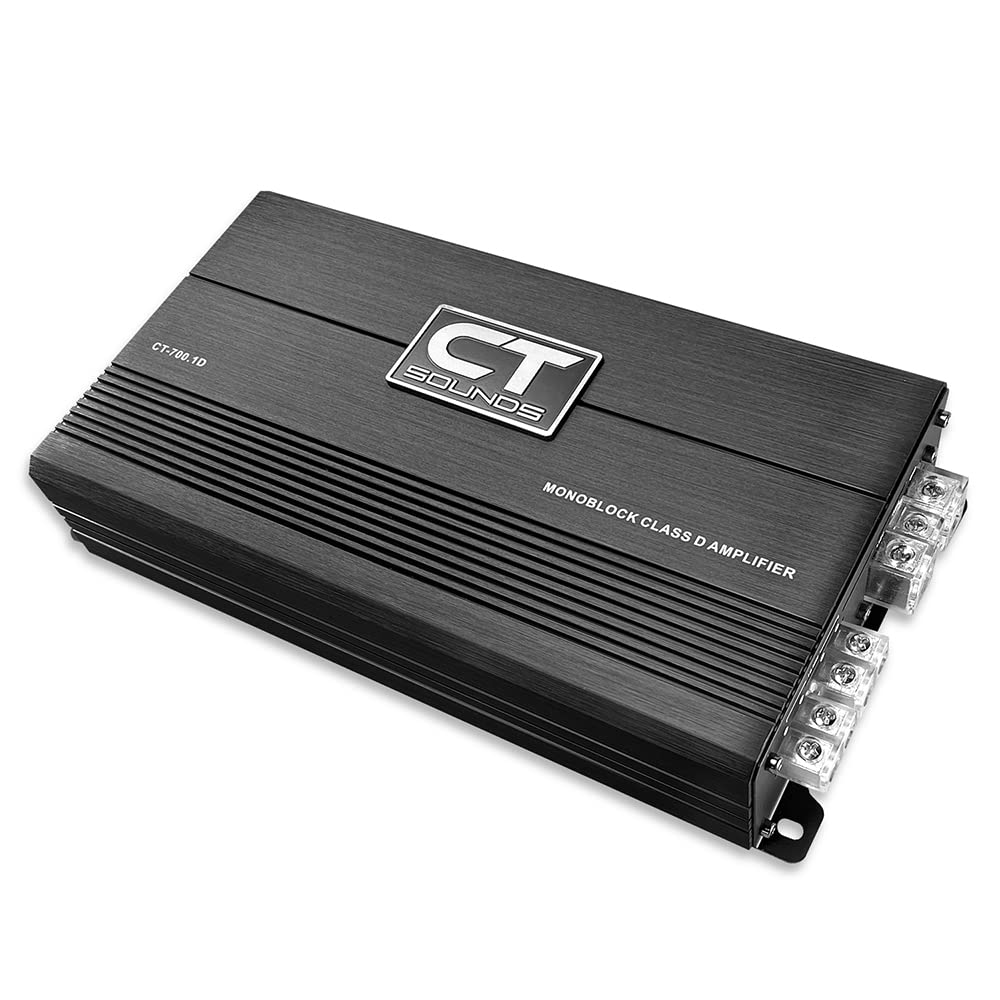 700 Watts RMS Class D Monoblock Car Audio Amplifier D463868