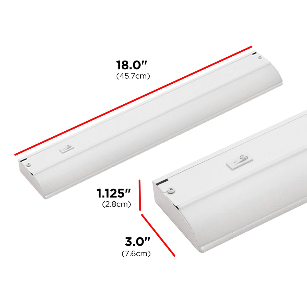 18 inch Hardwired Under Cabinet Lights I118
