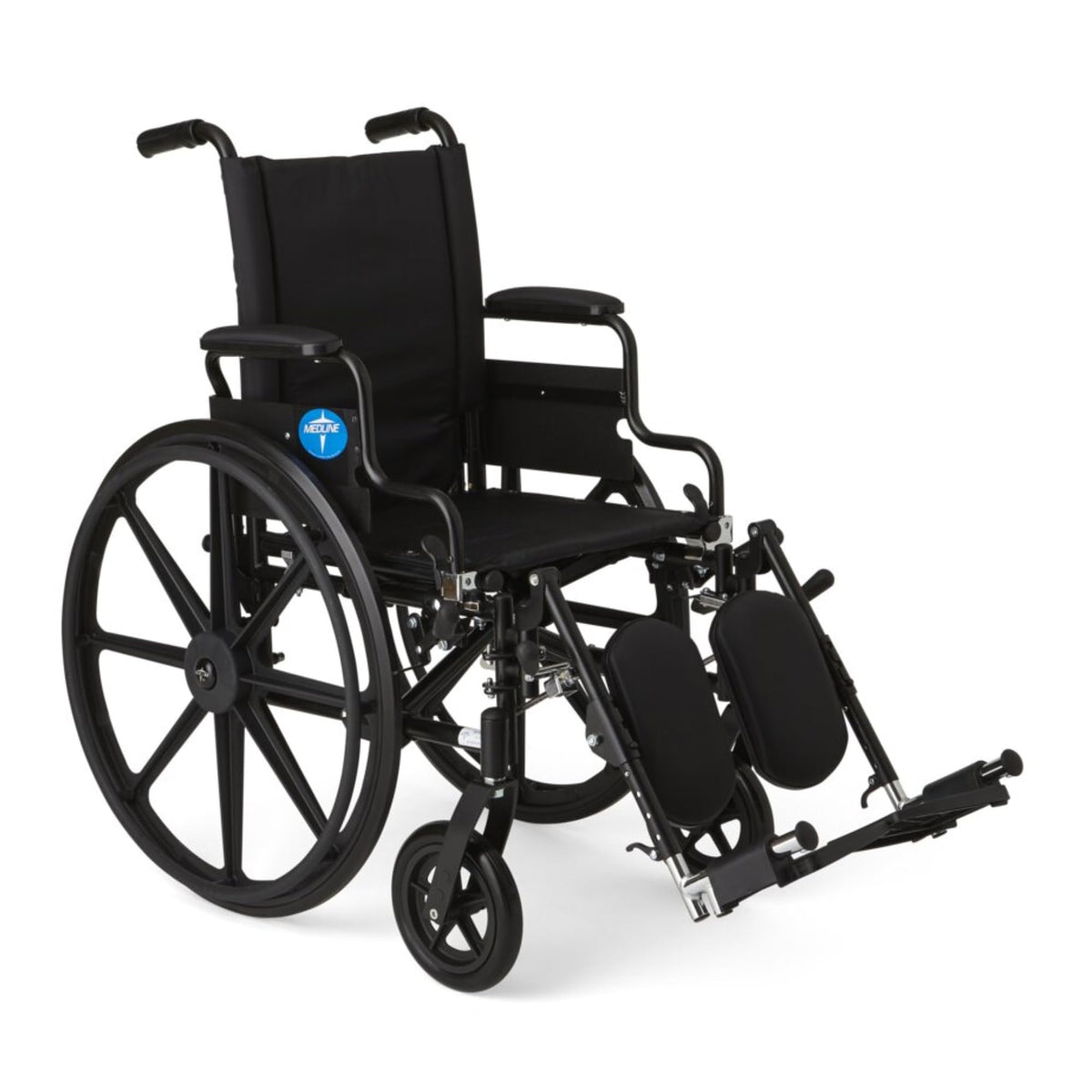 Lightweight Wheelchair with 18" Wide Seat and 300 lb. Weight Capacity J594836