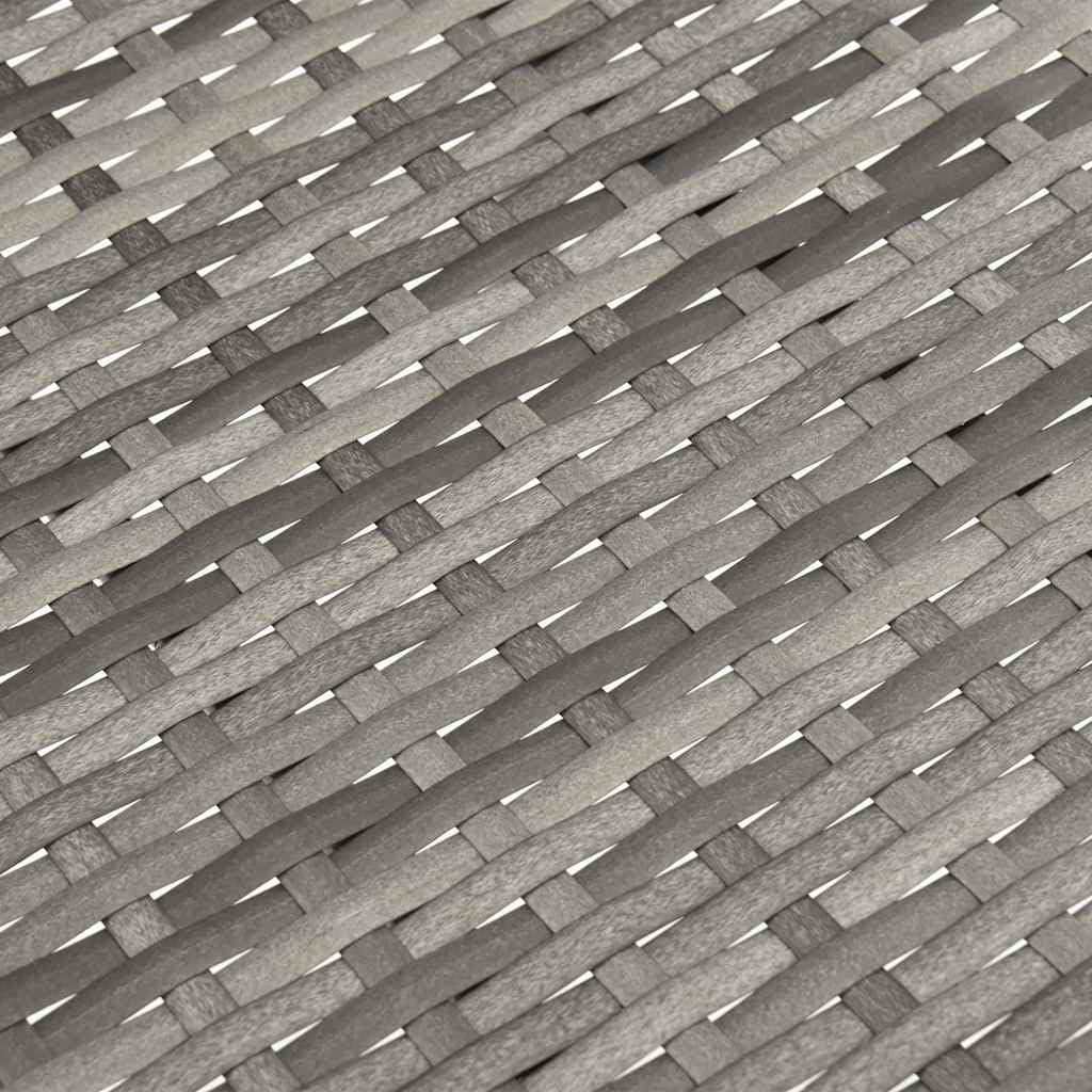 Grey Poly Rattan Stacking Patio Chairs Q4002