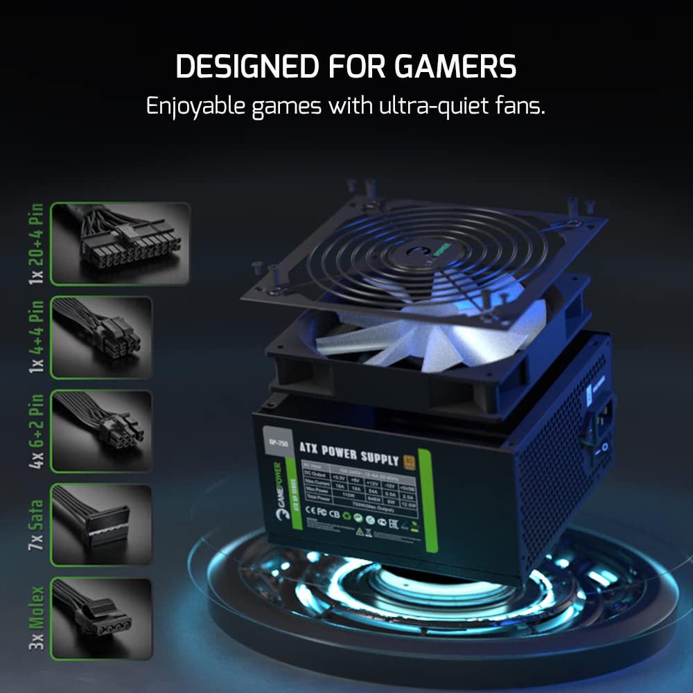 750W 80 Plus Bronze ATX Power Supply R772509