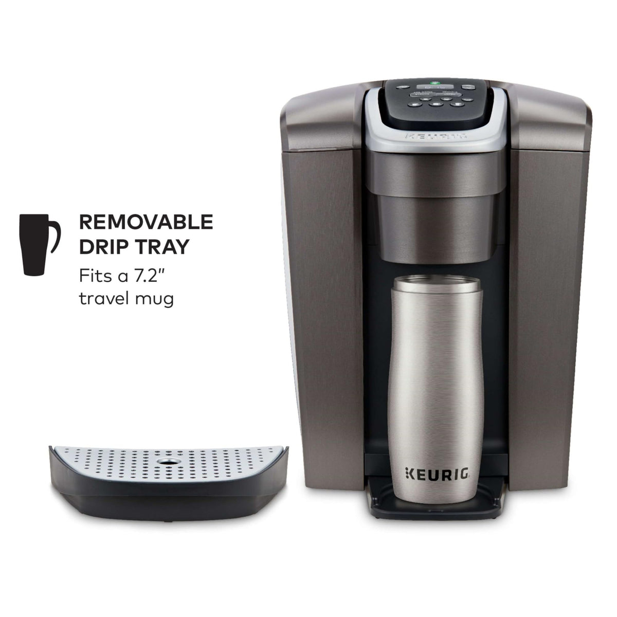 Single Serve K-Cup Pod Coffee Maker, 8 to 12oz Brew Size, Programmable D57915