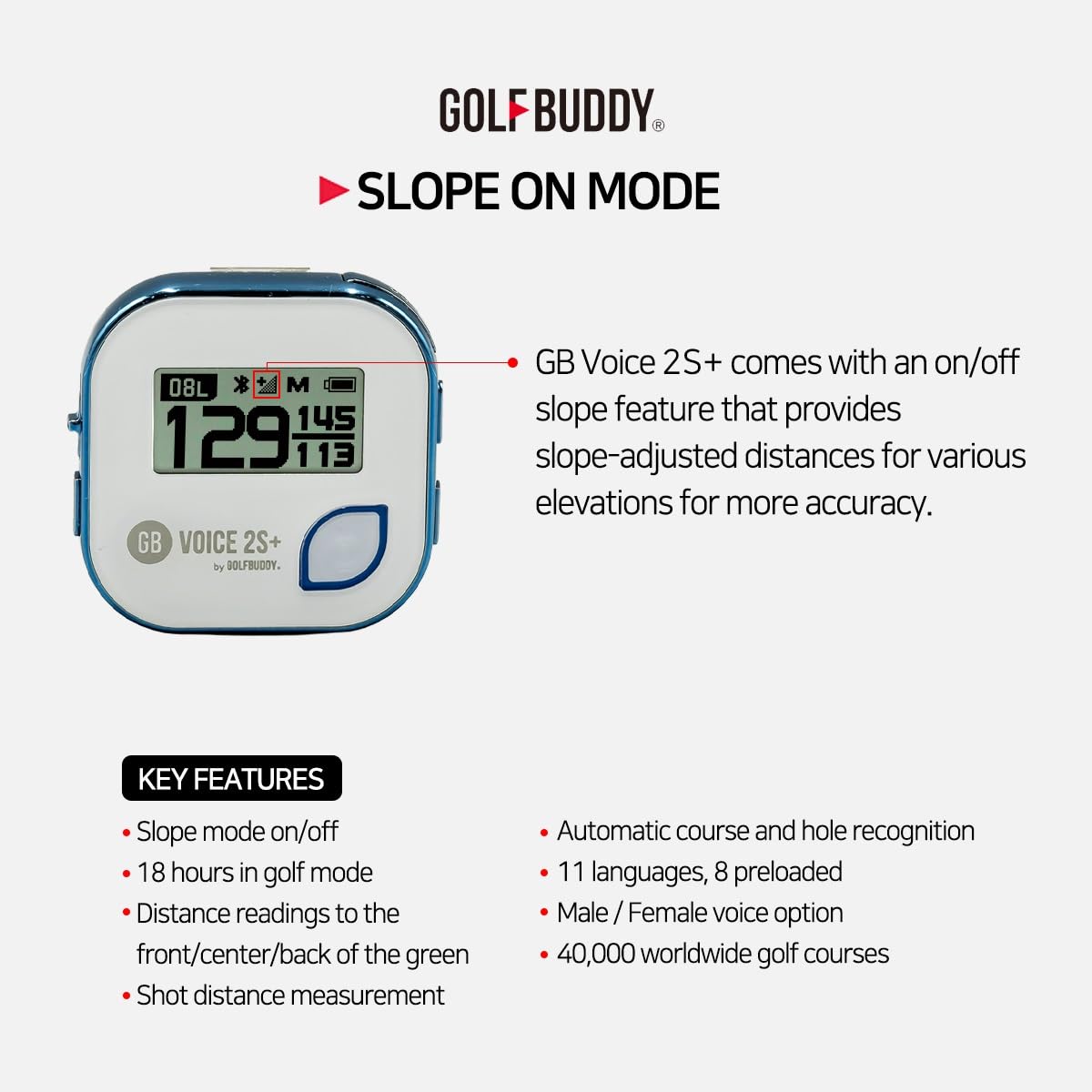 Talking GPS Rangefinder W3220