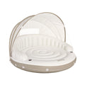 Inflatable Pool Float Lounge with Sunshade G71859