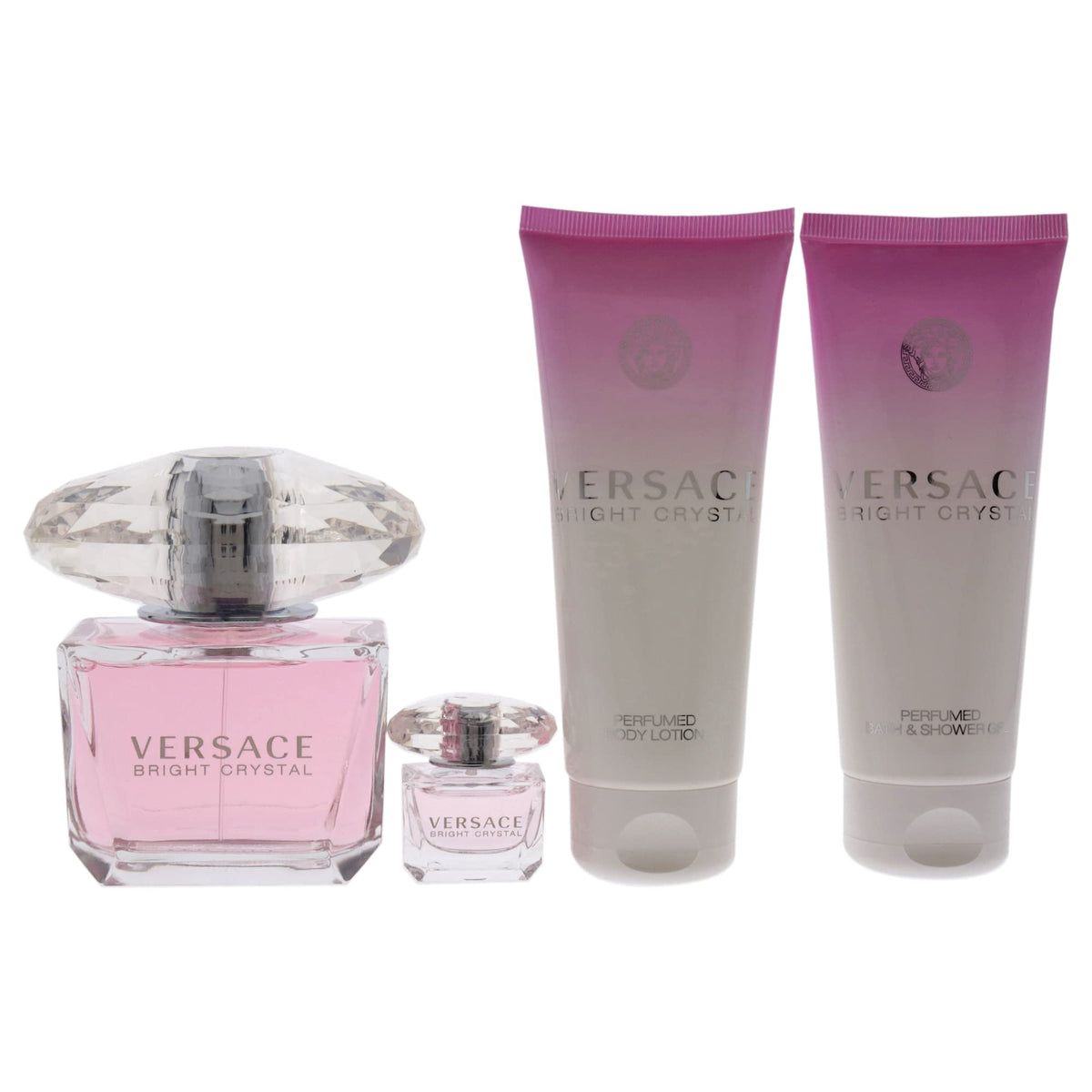 3 oz EDT Spray 3.4 oz Body Lotion Bath and Shower Gel 4 Pc Gift Set M365