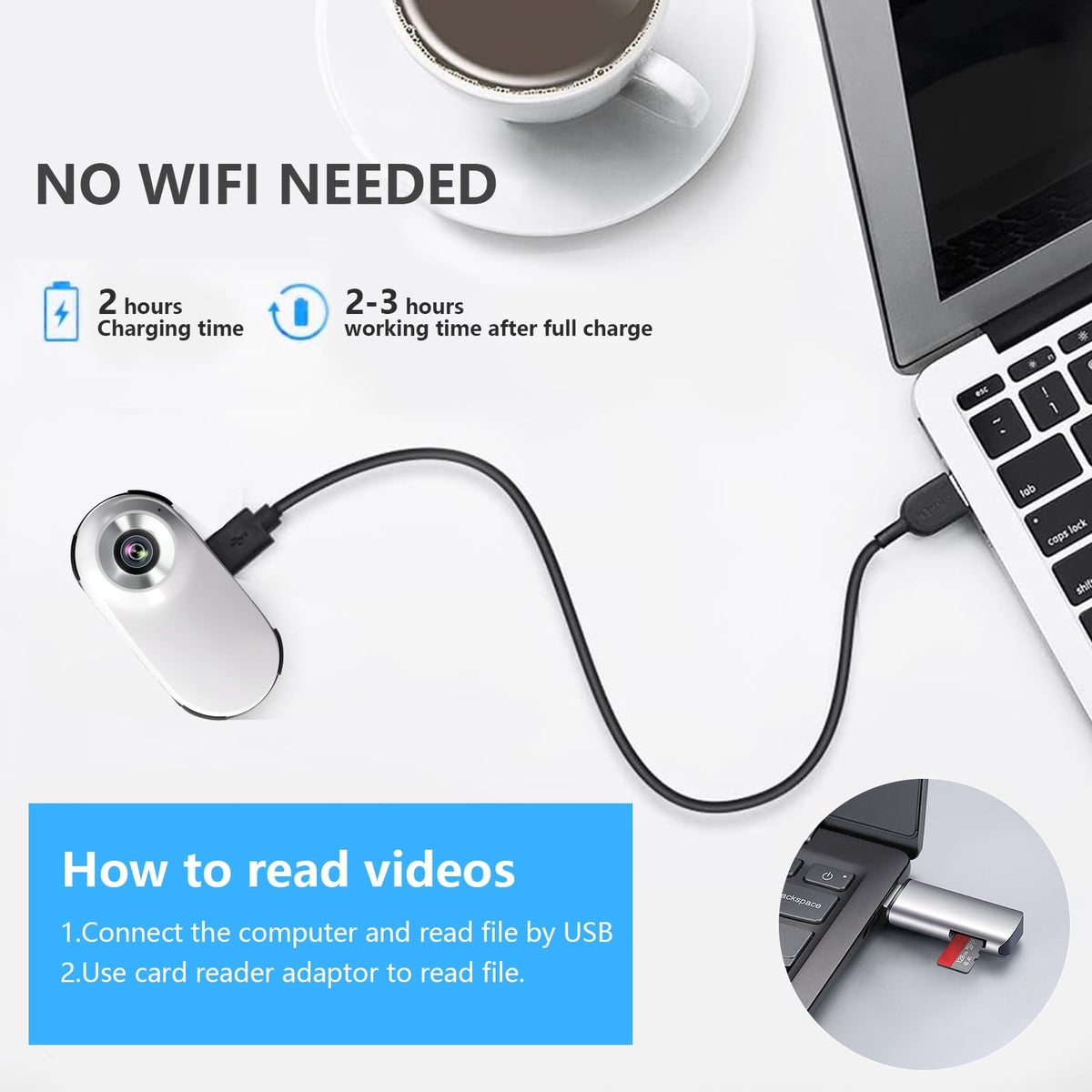 1080P Wireless Mini Pet Camera Collar I324419