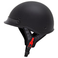 Matte Black Half Helmet XL S764796