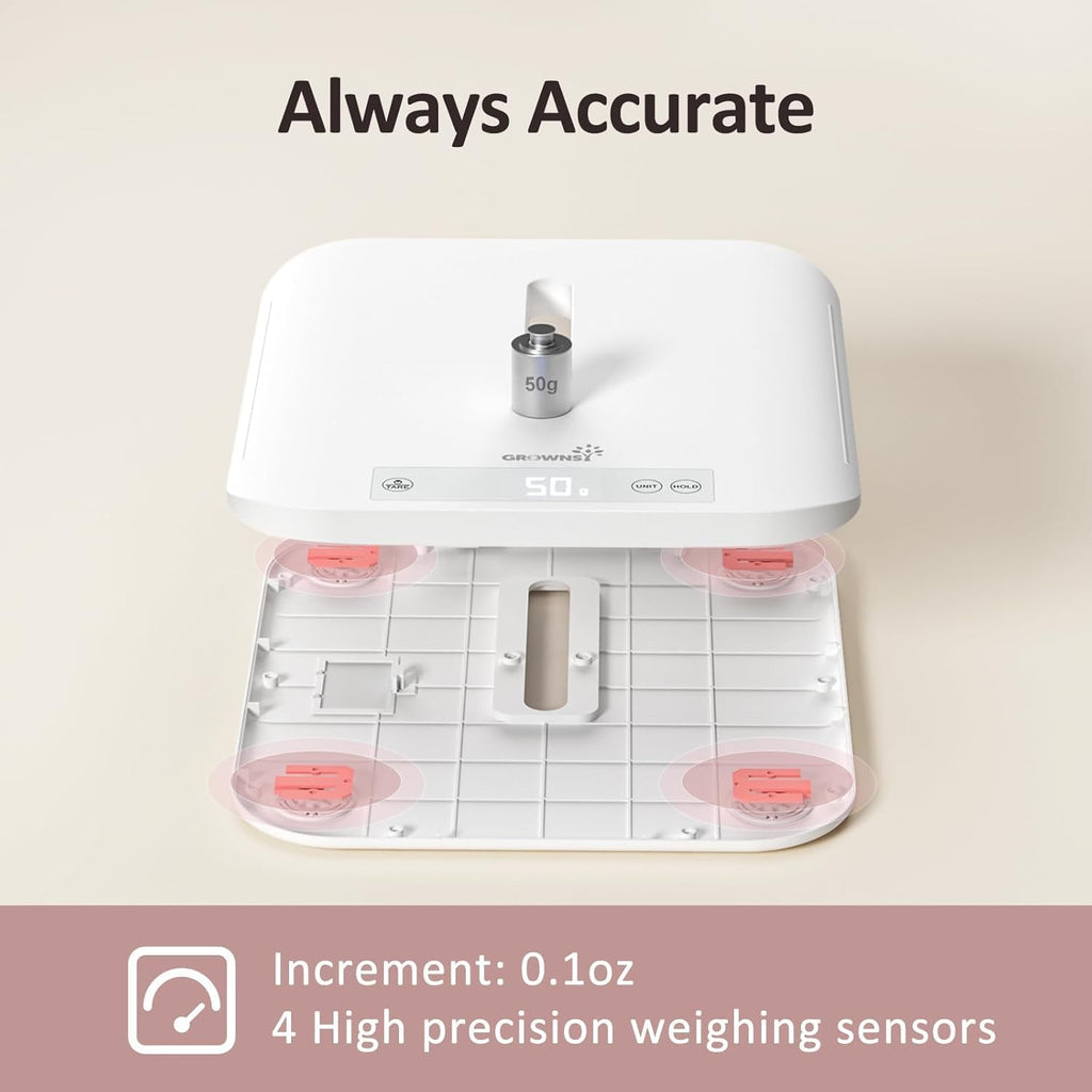 White Digital Baby Scale & Pet Scale E69715