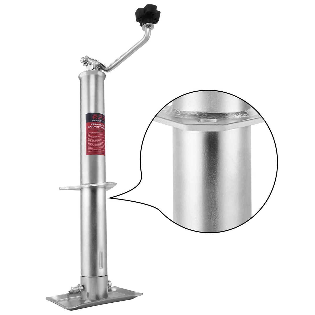 5000 lbs A-Frame Trailer Jack with Foot Plate C79703