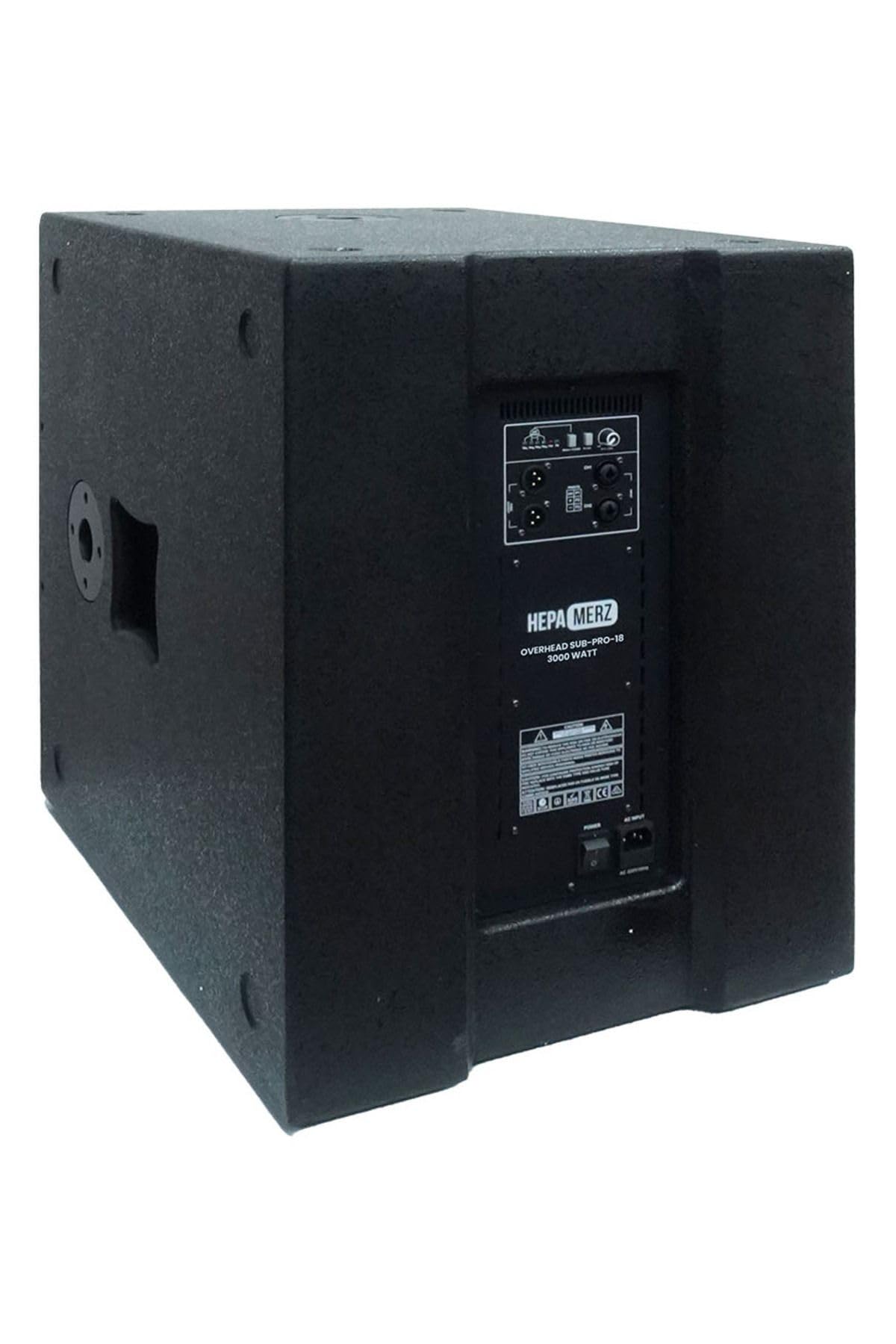18 Inch 3000W Active Subwoofer Black S220505