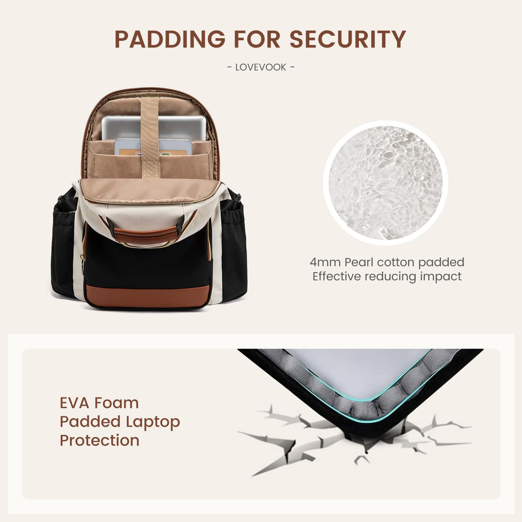 15.6 Inch Laptop Backpack with Pouch Pocket P2039