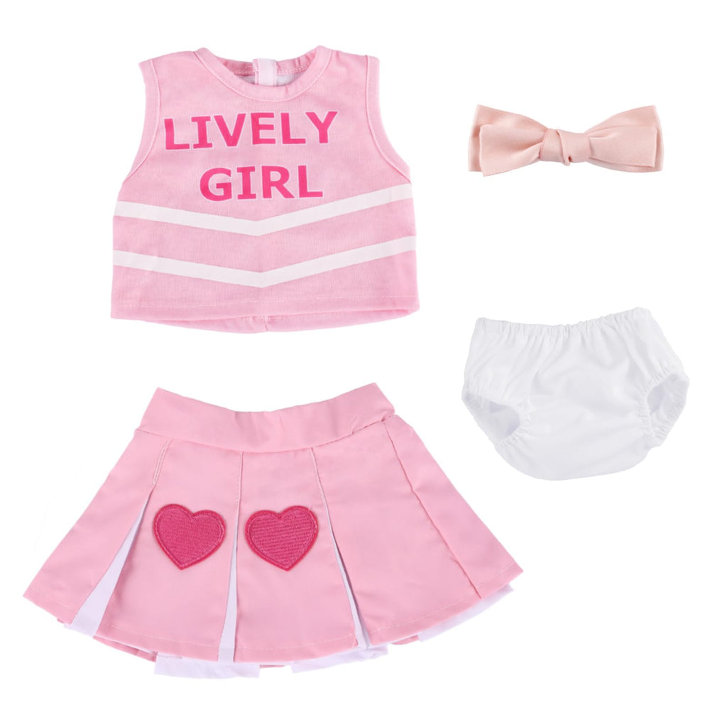 4 Pcs Reborn Baby Doll Clothes Set C5178