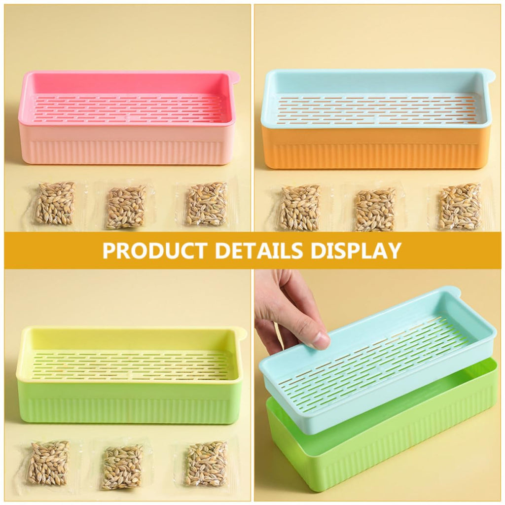 Cat Grass Planter Box Plastic 3 Pack D58670
