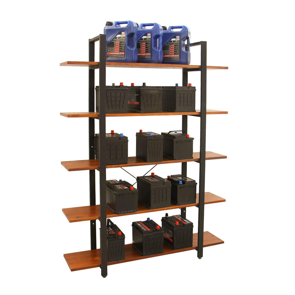 Solid Wood 5 Tier Bookshelf H47910