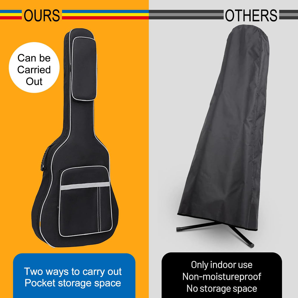 41 Inch Water-Resistant Acoustic Guitar Bag Q899