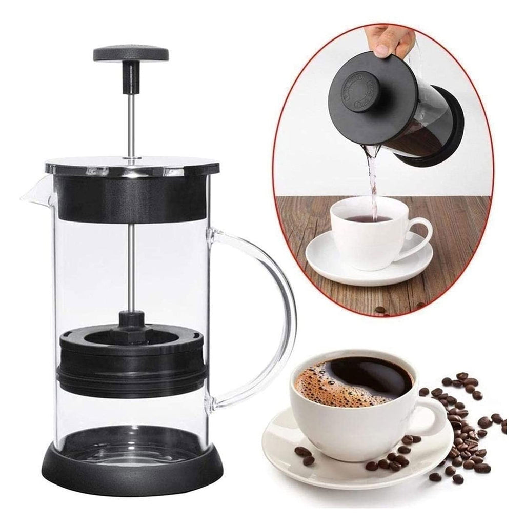 34 Oz Stainless Steel French Coffee Press with Triple Filters S611