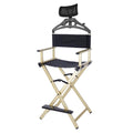 Extra Tall Foldable Makeup Artist Stool Chair V9998