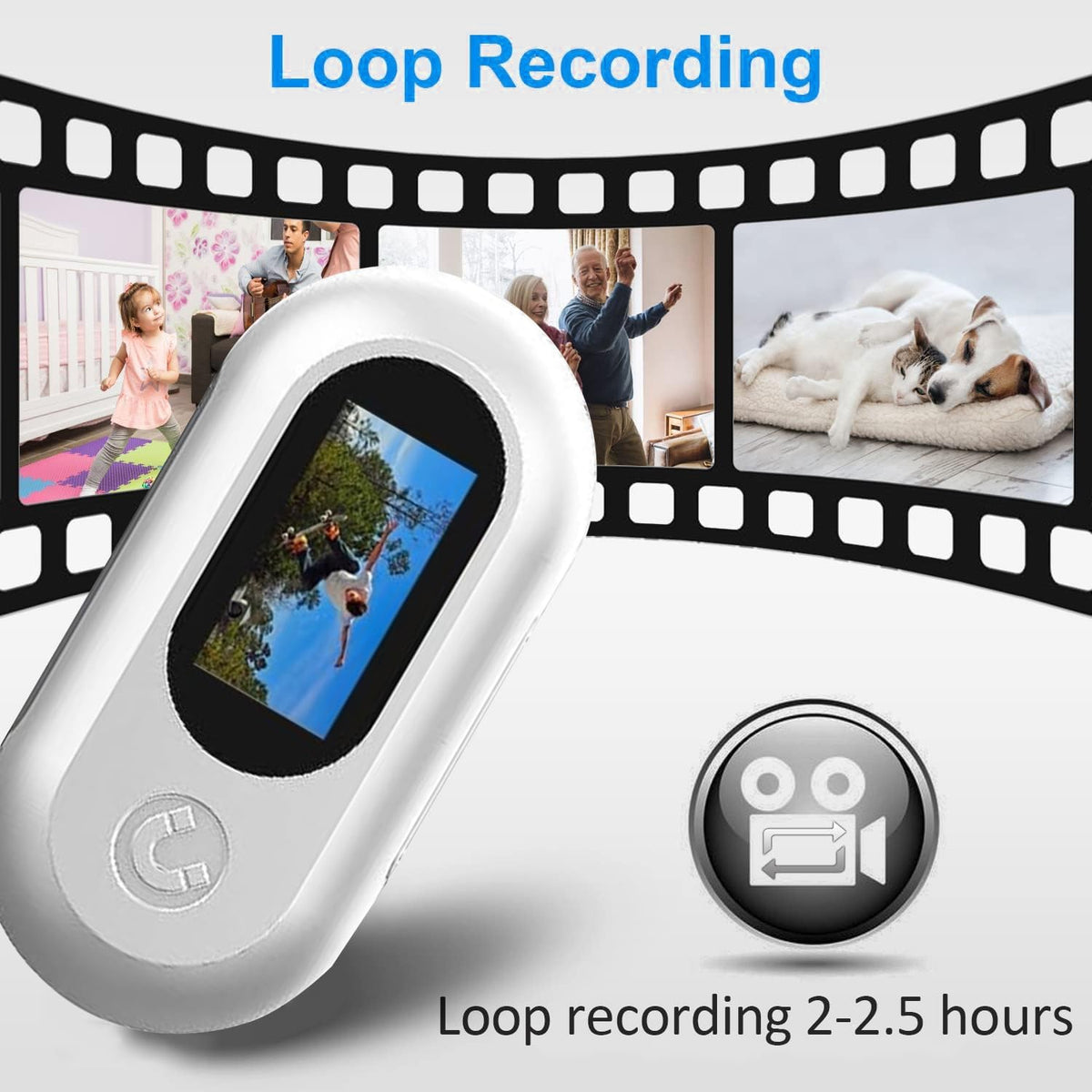 1080P Wireless Mini Pet Camera Collar I324419