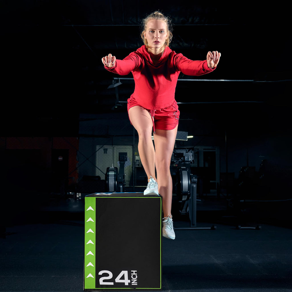 3-in-1 Foam Plyometric Jump Box O8624