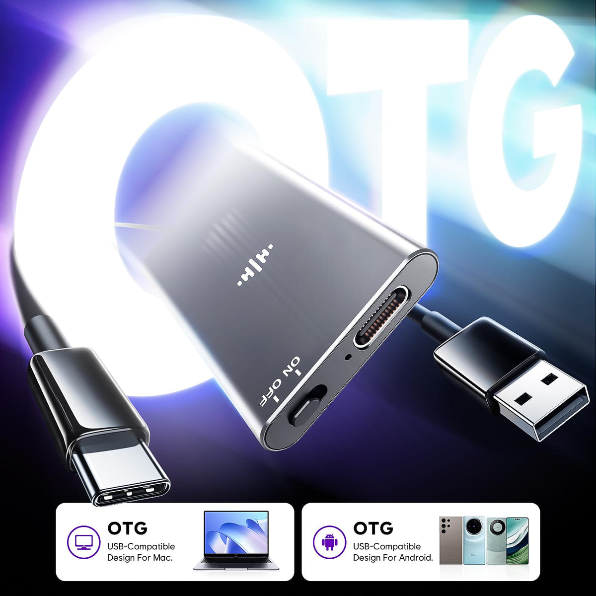 64GB Magnetic Voice Activated Recorder with Noise Reduction Y621