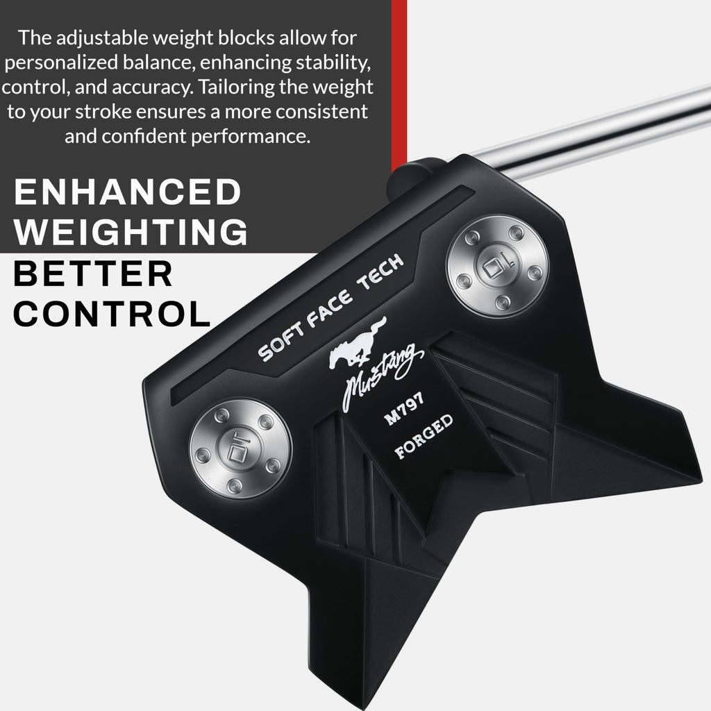 Forged Blade & Mallet Plumber's Neck Putter U106165