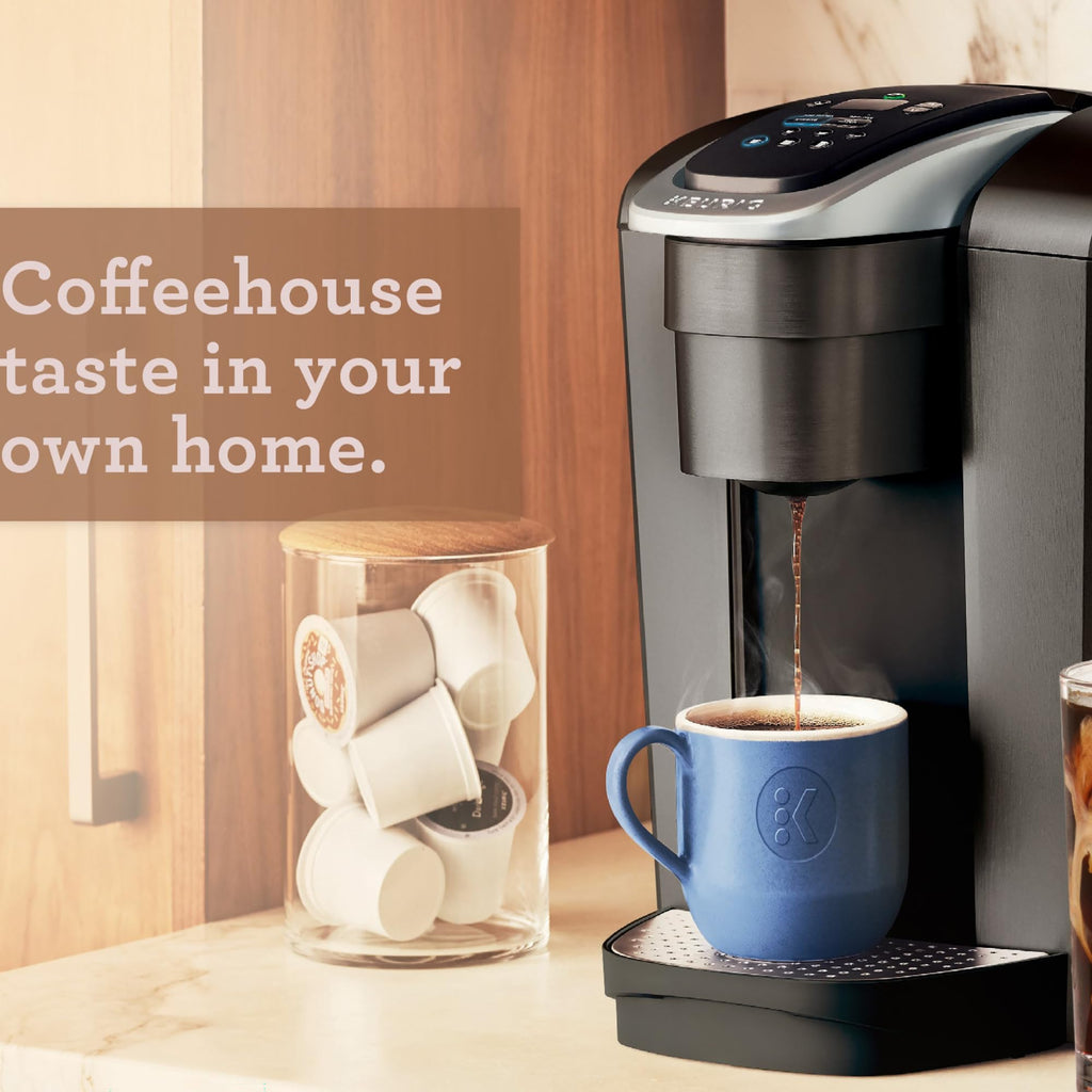 Single Serve K-Cup Pod Coffee Maker, 8 to 12oz Brew Size, Programmable D57915