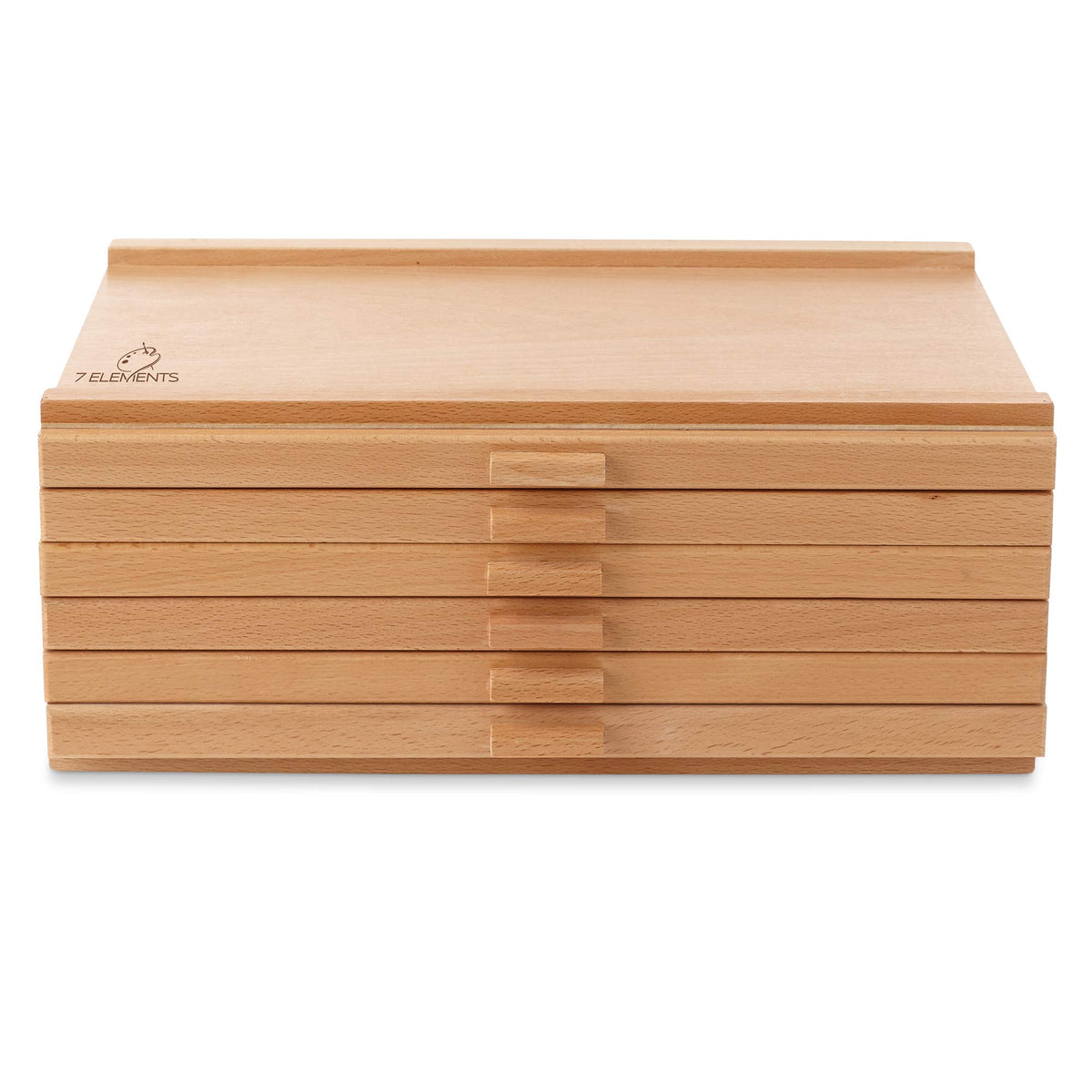 6 Drawer Wooden Artist Storage Box C85260
