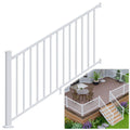 White Modular Stair Railing Kit Z22527