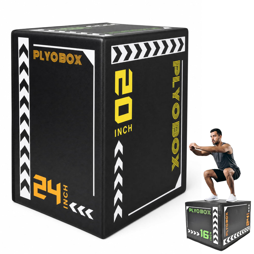 3-in-1 Foam Plyometric Jump Box L671