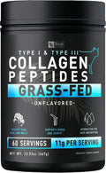 Hydrolyzed Collagen Peptides Powder, 10g Protein, Unflavored, 23.53 oz P43000