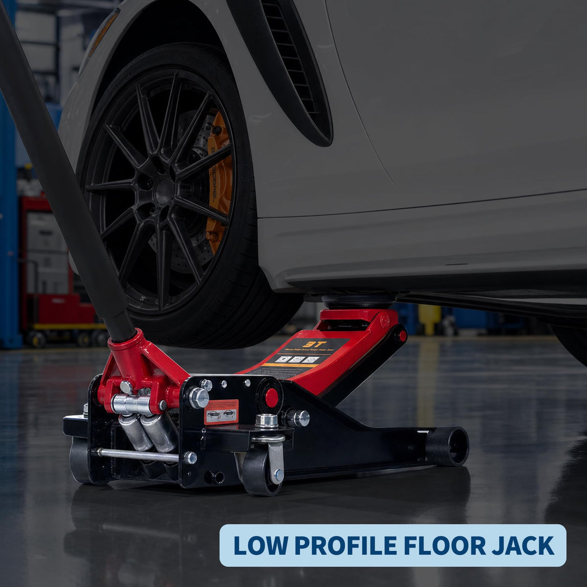 3 Ton Low Profile Steel Hydraulic Floor Jack K33244