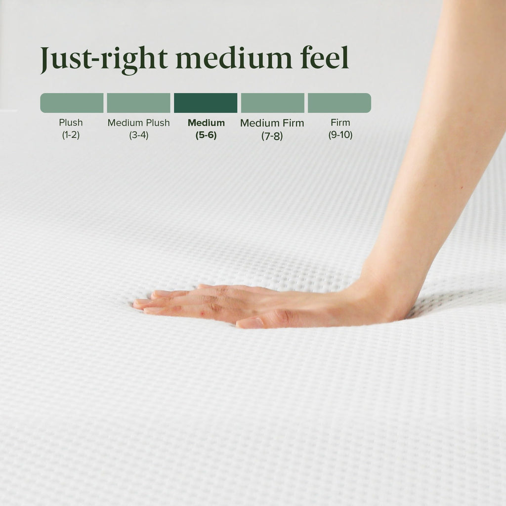 8 Inch Green Tea Cooling Gel Memory Foam Mattress Twin Q9364
