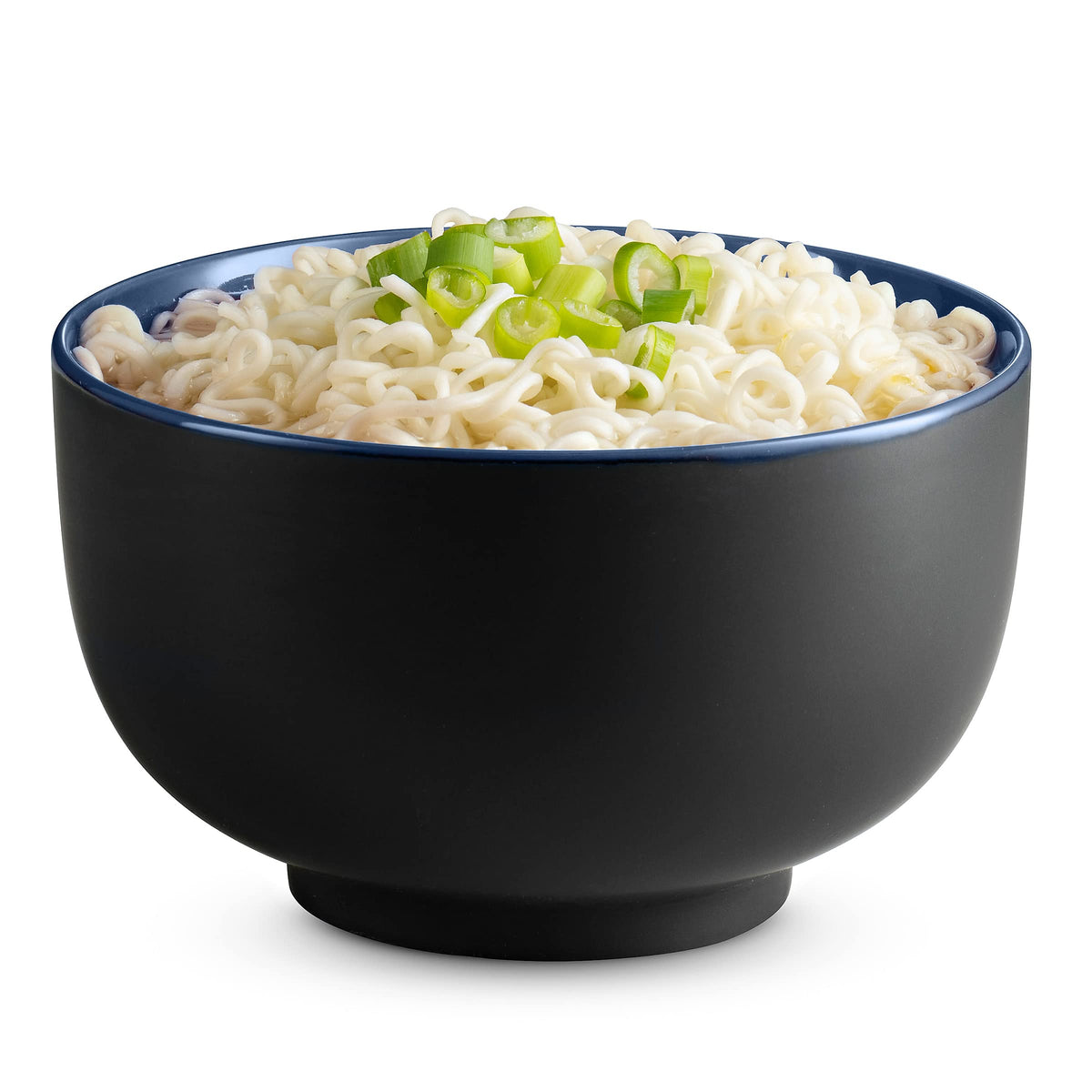 Ceramic Japanese Noodle Bowl Set, 34 oz, Set of 4 V921826