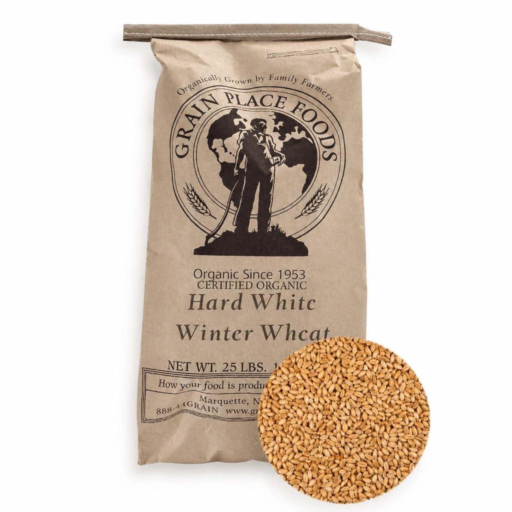 Organic Hard Winter White Wheat 25 lb Bag S43014