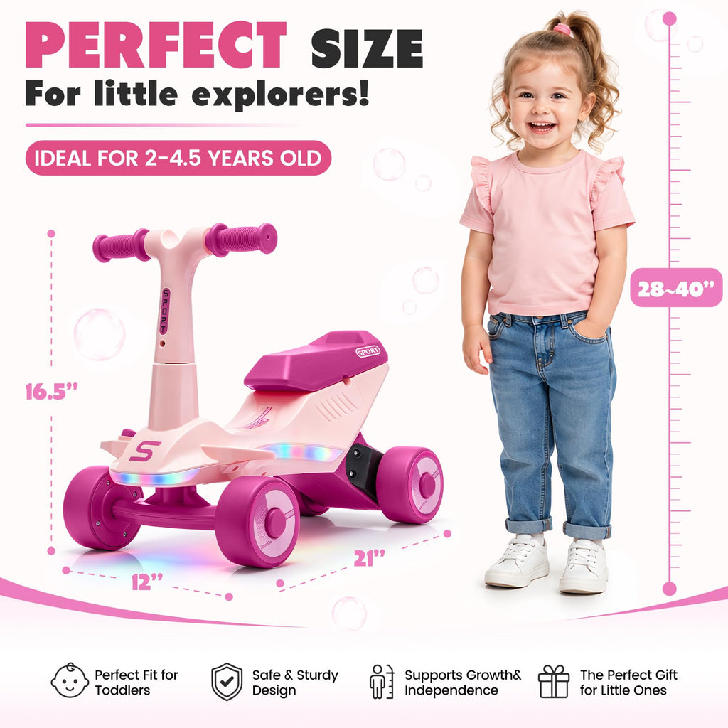Electric Baby Balance Bike with Bubble Machine K612712