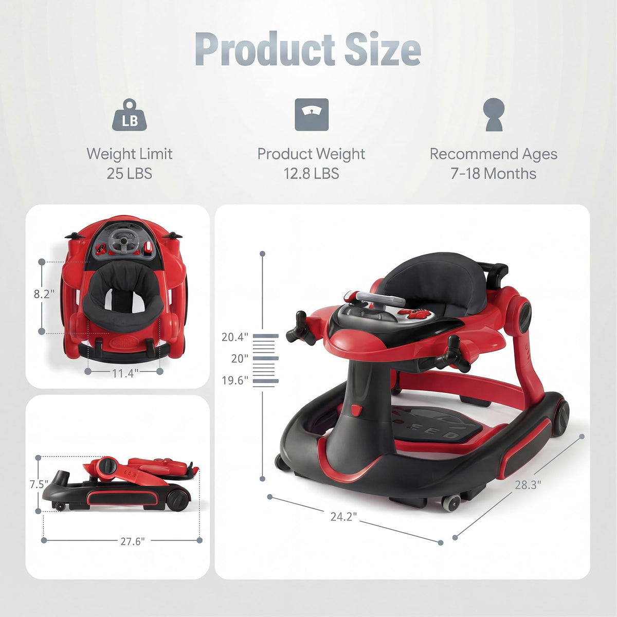 Foldable Baby Walker C775011