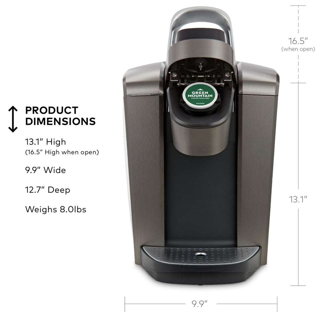 Single Serve K-Cup Pod Coffee Maker, 8 to 12oz Brew Size, Programmable D57915