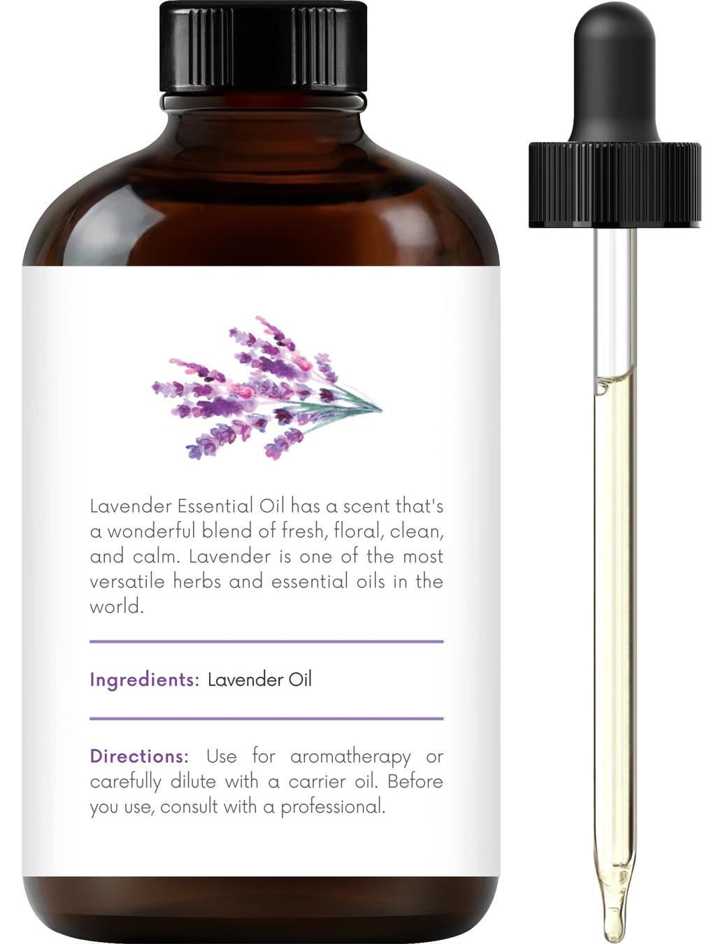 Eucalyptus Tea Tree and Lavender Essential Oil Set 4 Fl. Oz K112645
