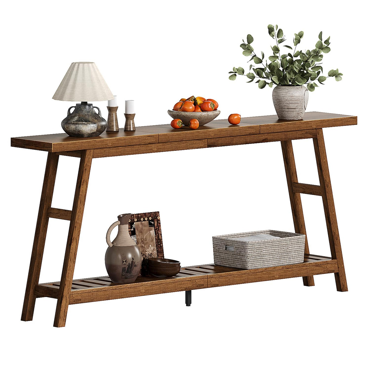 70.9 Inch 2-Tier Console Table J892935