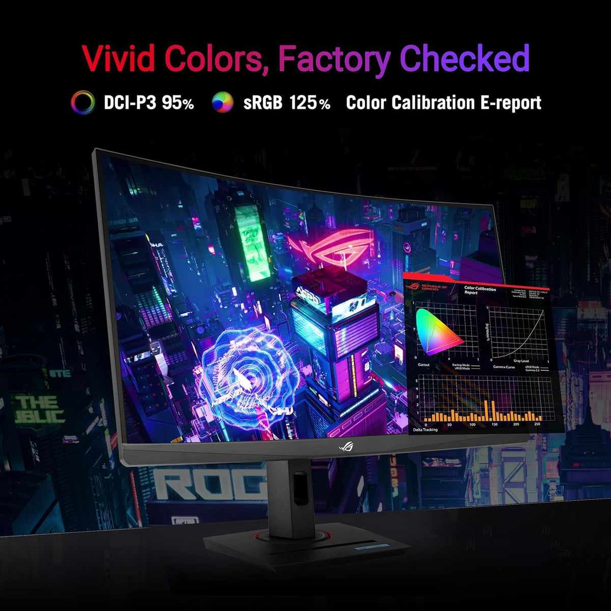 27" Curved 280Hz QHD Gaming Monitor Z776357