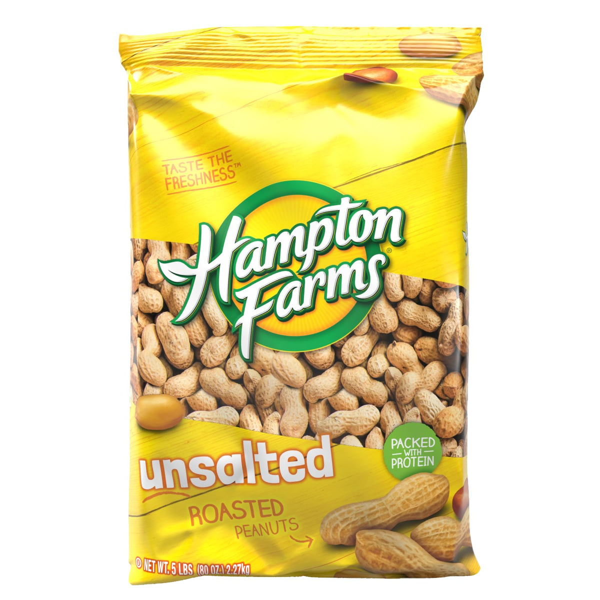 Roasted In-Shell Unsalted Peanuts 5 lb. Bag X696