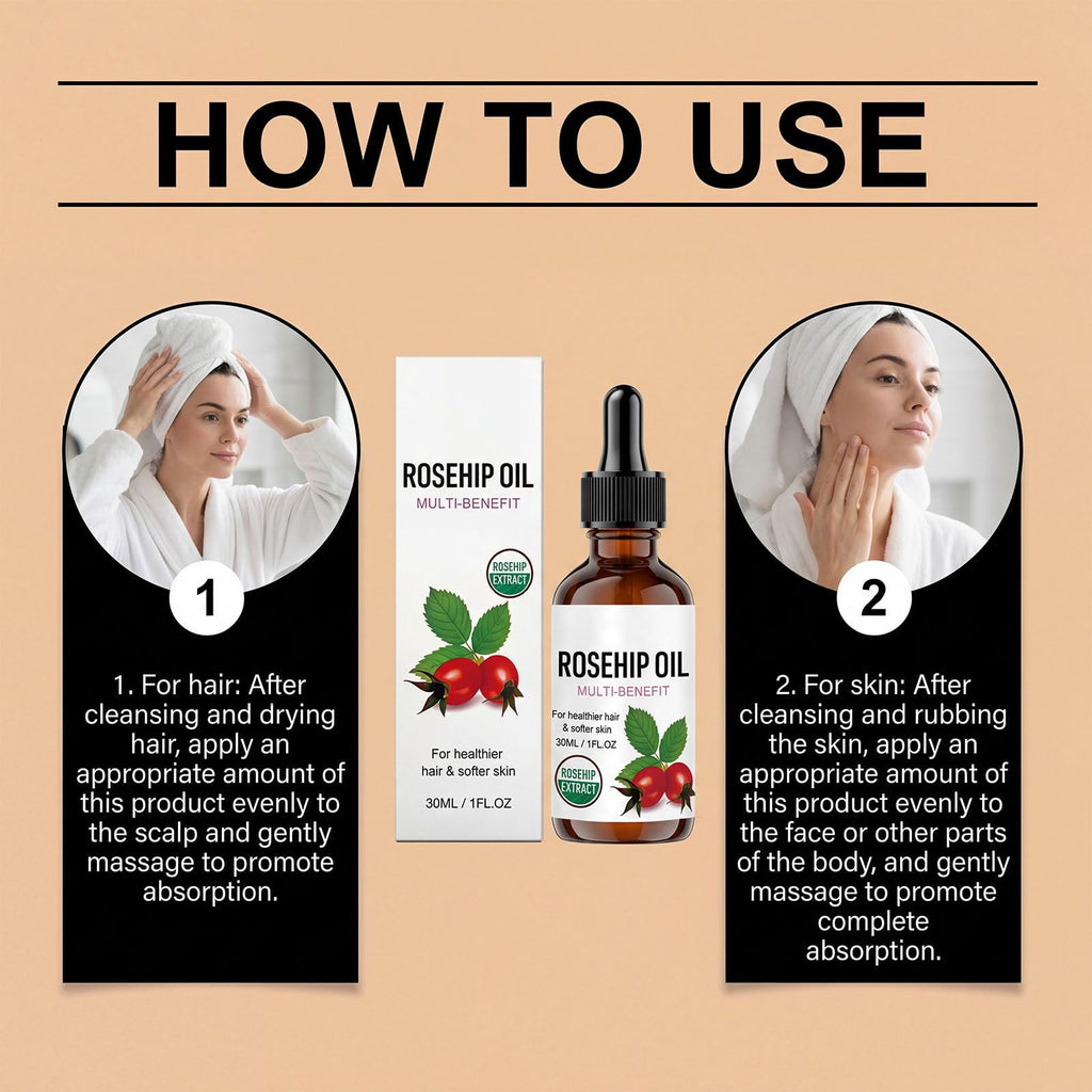 Rosehip Oil Organic Face Oil 1PC R88113