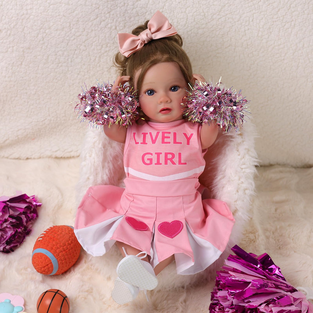 4 Pcs Reborn Baby Doll Clothes Set C5178