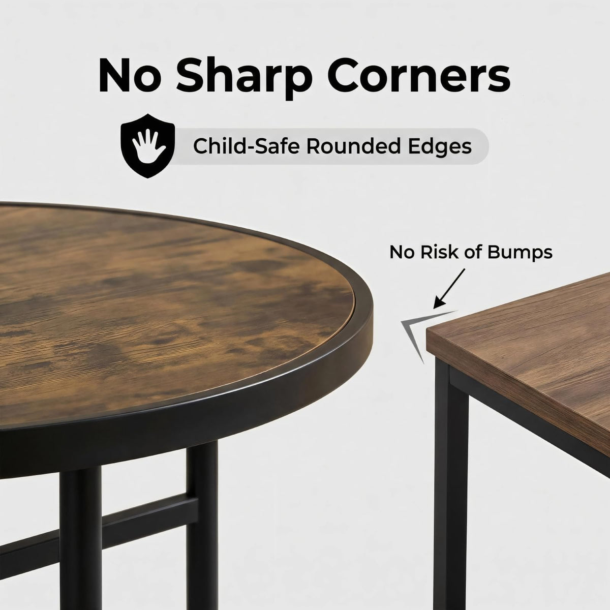 Round Wood Coffee Table F2342