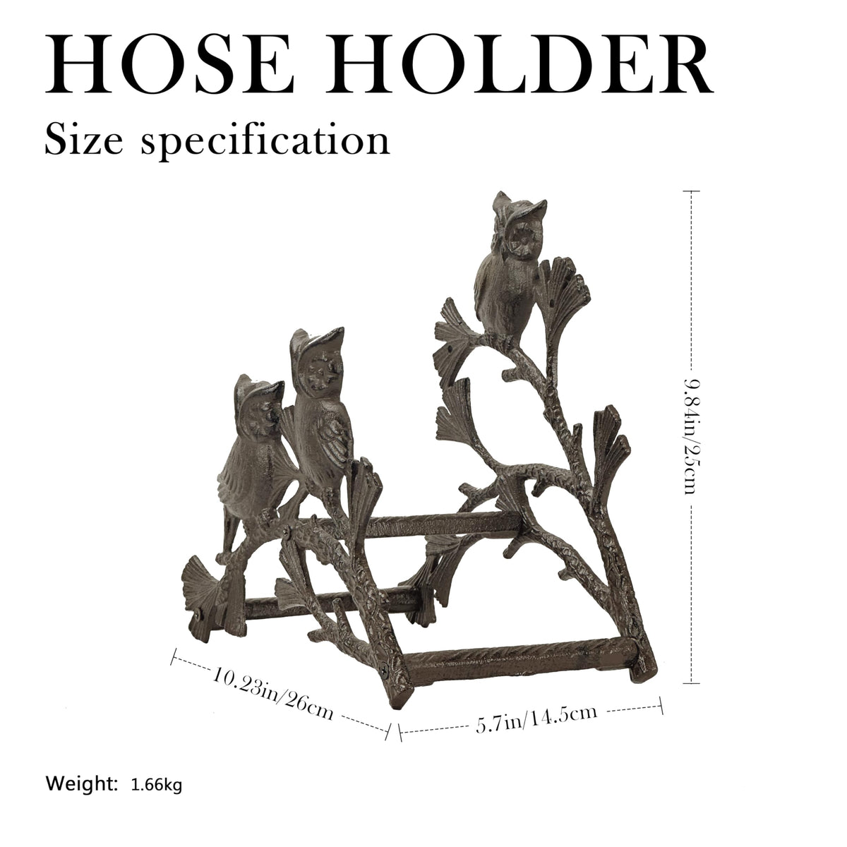 Cast Iron Garden Hose Holder U26103